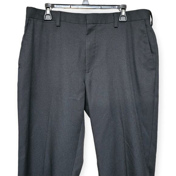 Louis Raphael Tailored Fit Men's Black 36x30 Dress Pants 100% Polyester - Picture 6 of 9